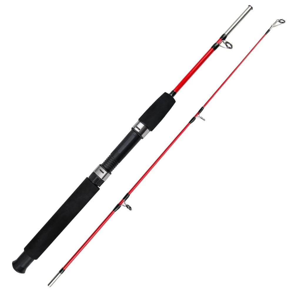 1.0m 2-Section Carbon Spinning Rod – 107g Travel Fishing Rod