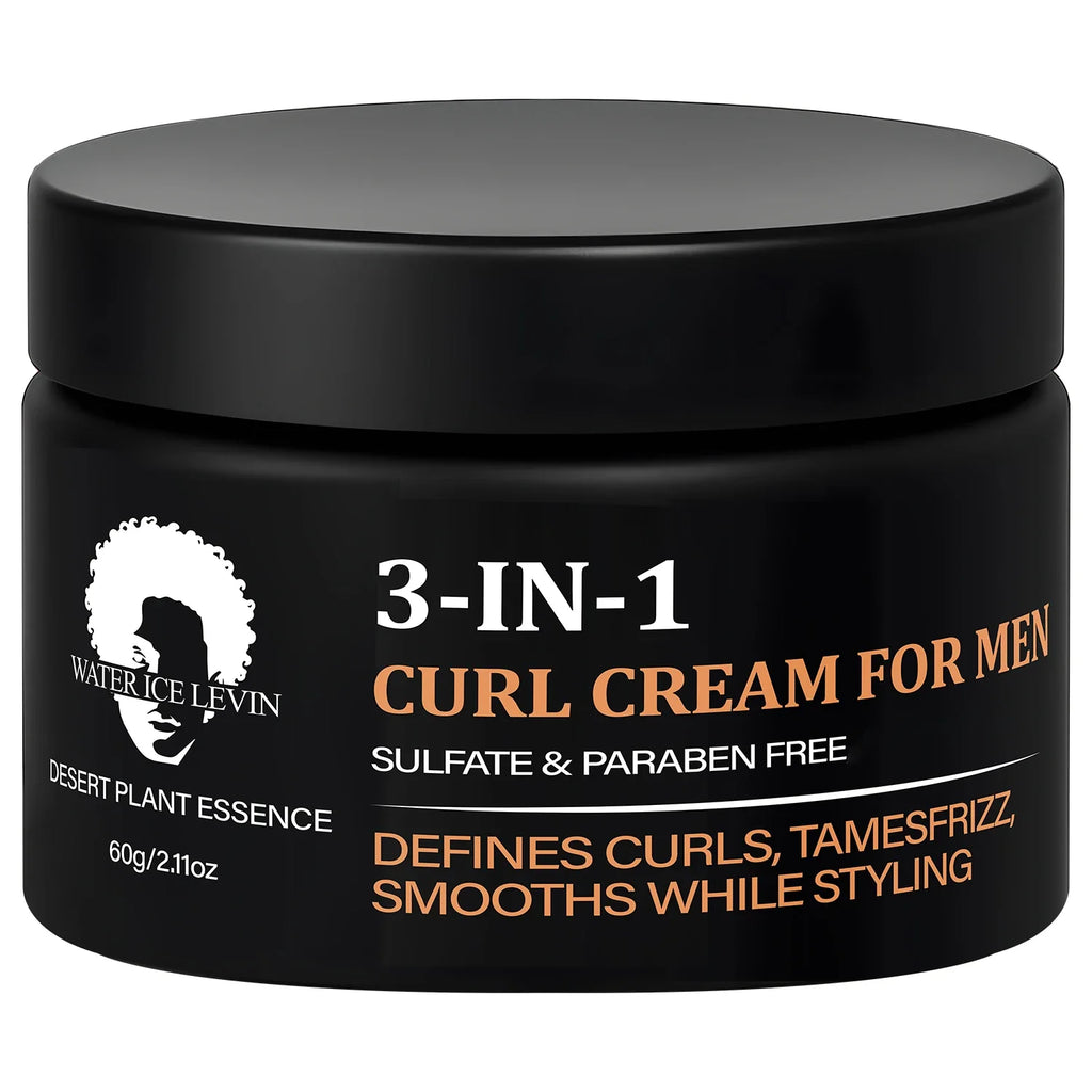 3-in-1 Curl Cream – Defines Curls, Tames Frizz, Sulfate Free