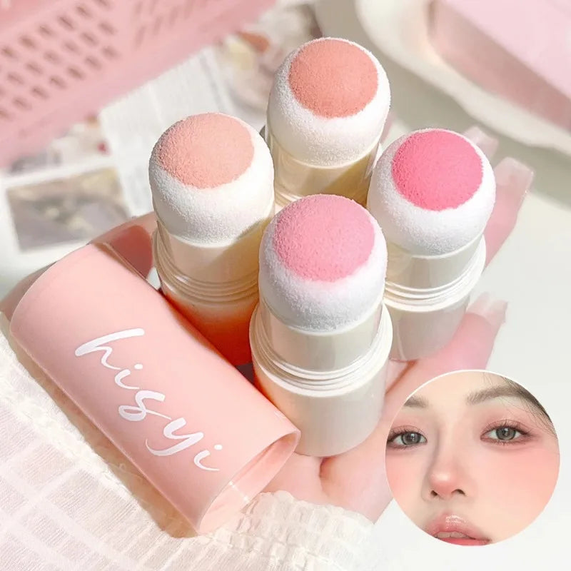 SADOER Cloud Velvet Blush Stick – Dual-Use Lips & Cheeks