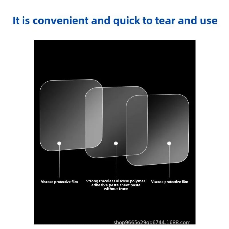 Nano Double-Sided Tape Squares – Reusable, Waterproof, No Trace