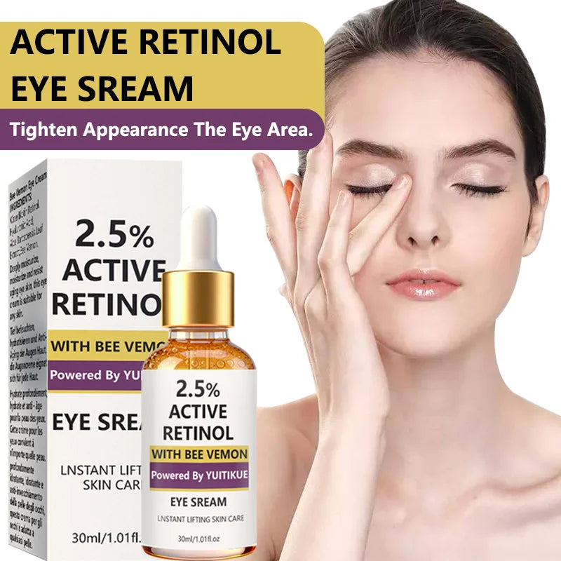 YUITIKUE Retinol & Bee Venom Eye Serum – Firming Anti-Aging