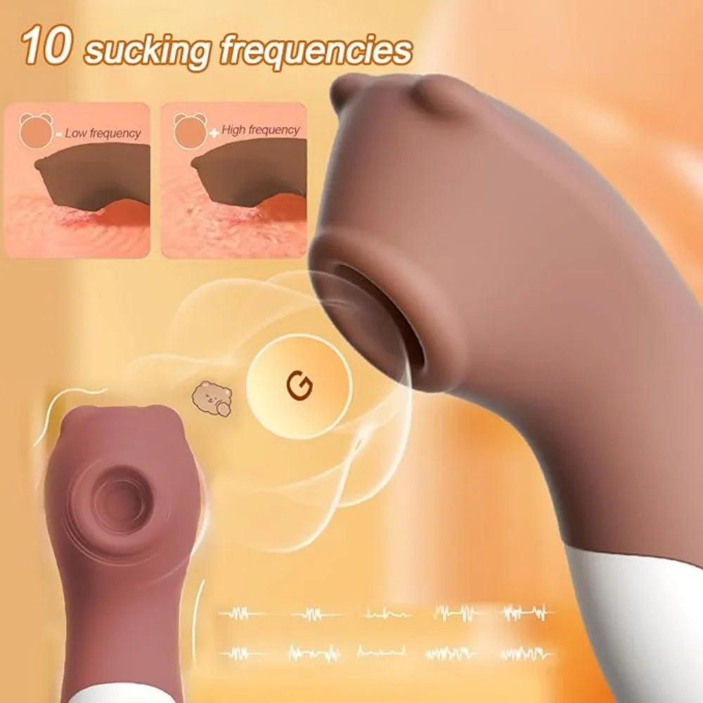 Adult Toy Women Powerful Sucking Vibrator Female Masturbator Clitoris