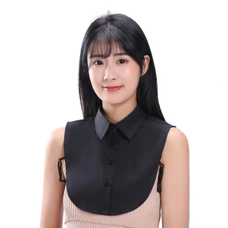 Detachable Fake Collar – False Half Shirt Collar for Men & Women