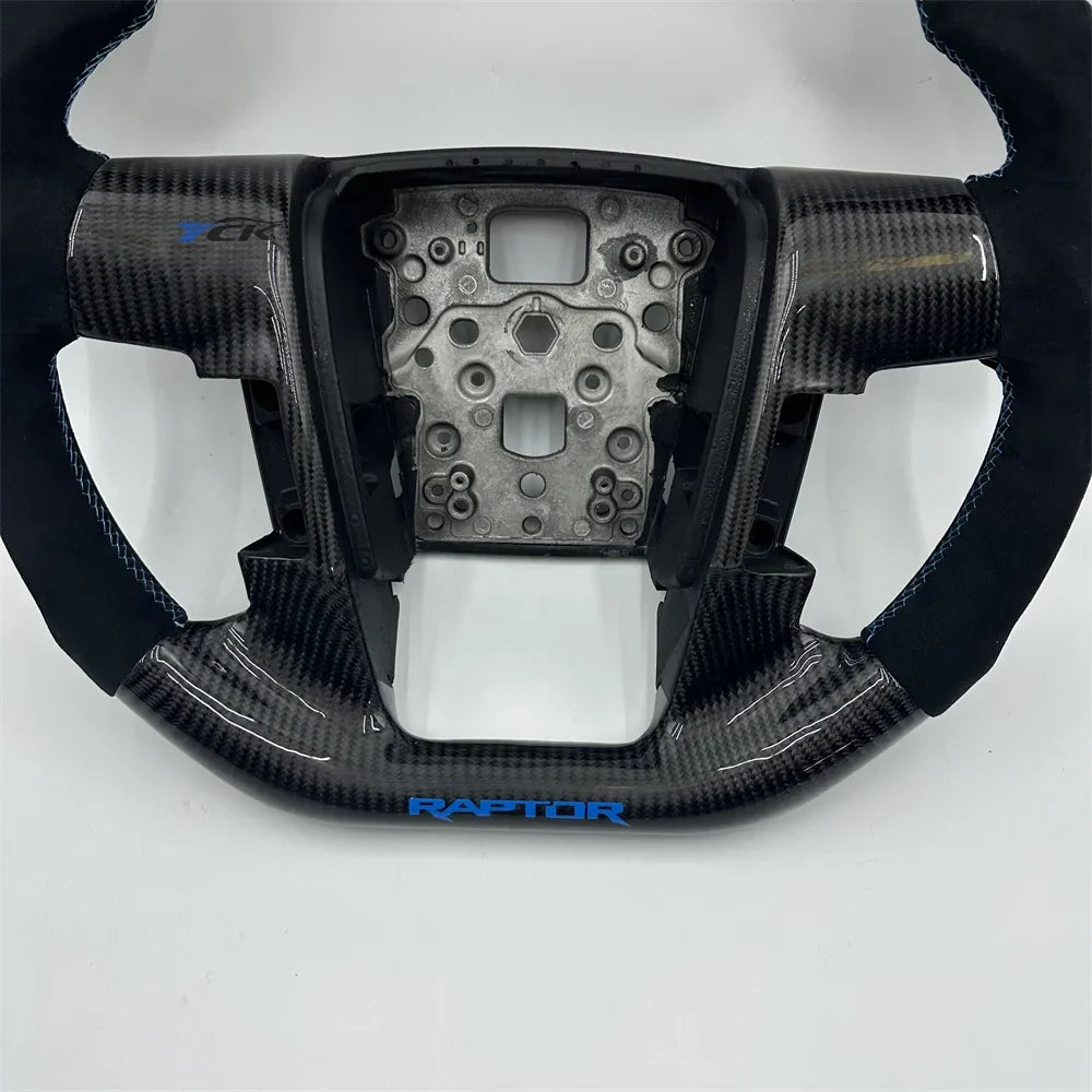 2010 Ford F150 Carbon Fiber Alcantara Custom Steering Wheel