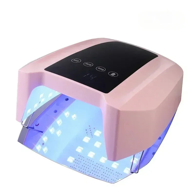 72W Cordless UV LED Gel Nail Lamp | Smart Sensor Fast Curing
