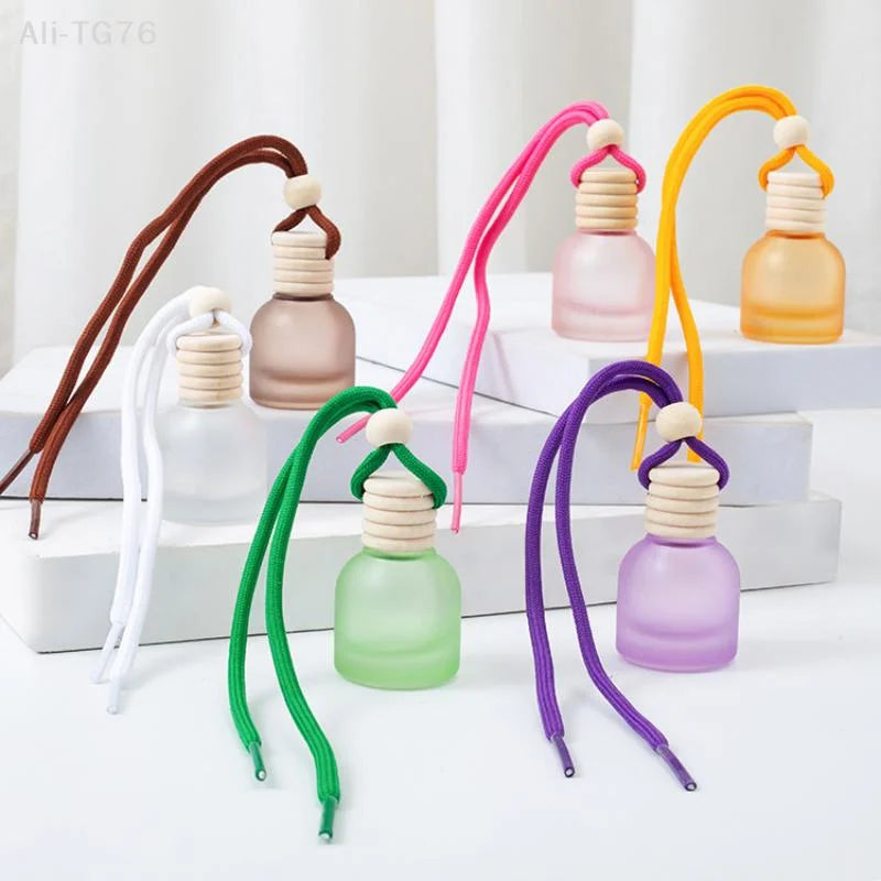 11ml Glass Car Aromatherapy Pendant Diffuser | Refillable Bottle