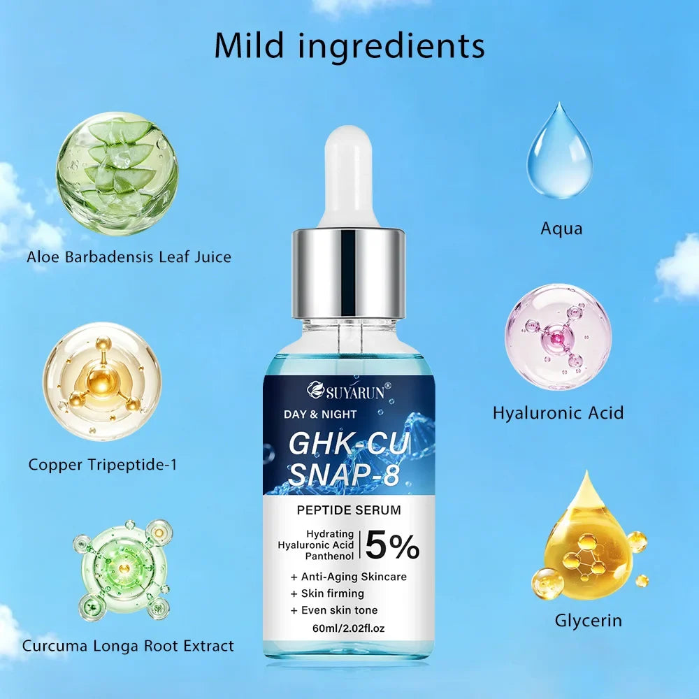SUYARUN GHK-Cu & SNAP-8 Peptide Serum – Firming Face Serum