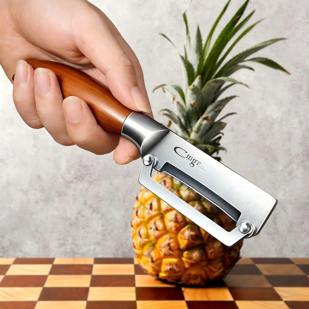 PLYS Stainless Steel Vegetable & Fruit Peeler | Non-Slip