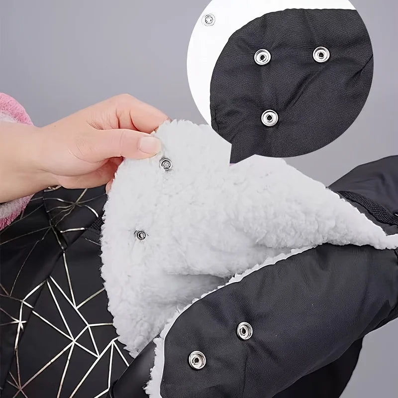 Stroller Armrest Cover Bag Durable Polyester Adjustable Strap Perfect