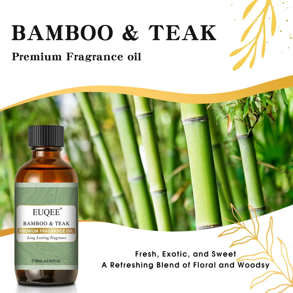 EUQEE 60ml Men's Fragrance Oil – Reed & Car Diffuser Oil