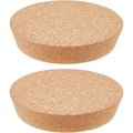 2-Pack Large Tapered Cork Stoppers 4.6–5.1 Inch Bottle Plugs