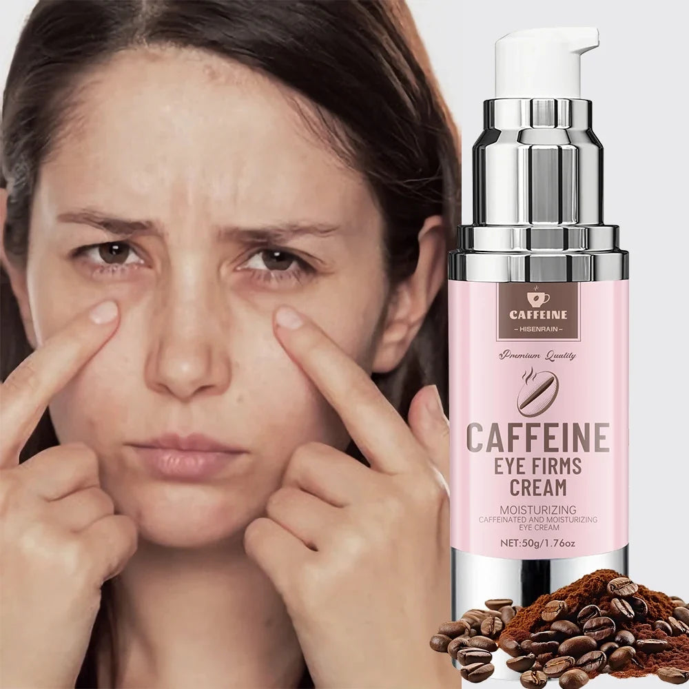 HISENRAIN Caffeine Under Eye Cream – Firm, Lift & Brighten 50g