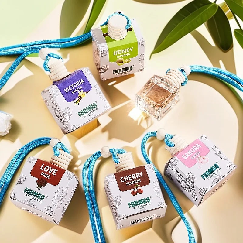 Essential Oil Car Air Freshener – Long-Lasting Liquid Diffuser