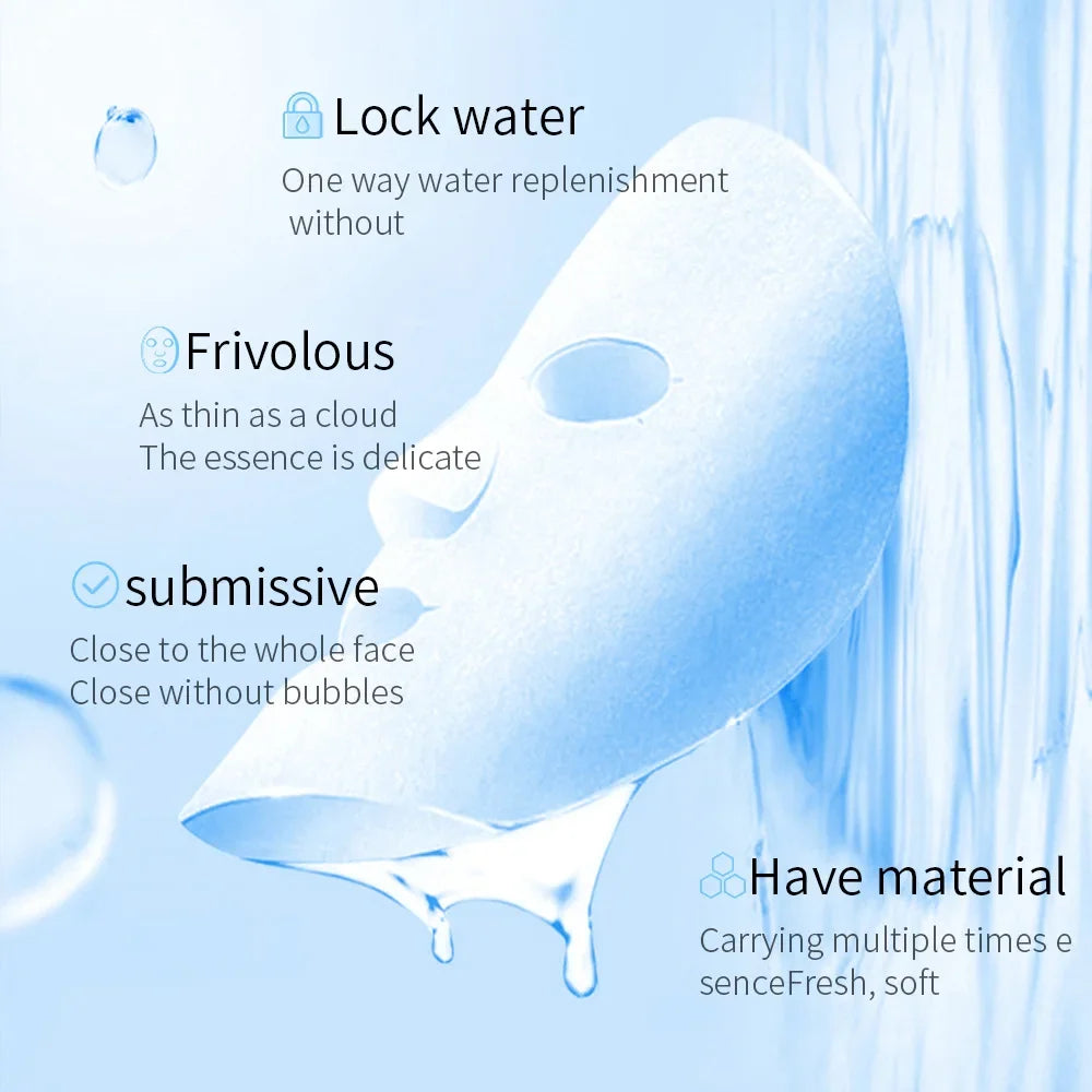 BIOAQUA Centella Collagen Sheet Mask 20pcs – Hydrating & Bright