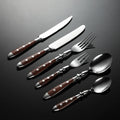 6-Piece Stainless Steel Flatware Set – Knife, Fork & Spoon