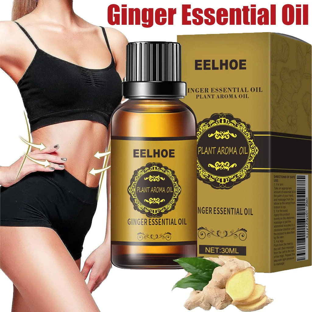 Eelhoe Ginger Body Massage Oil – Firming & Toning 30ml