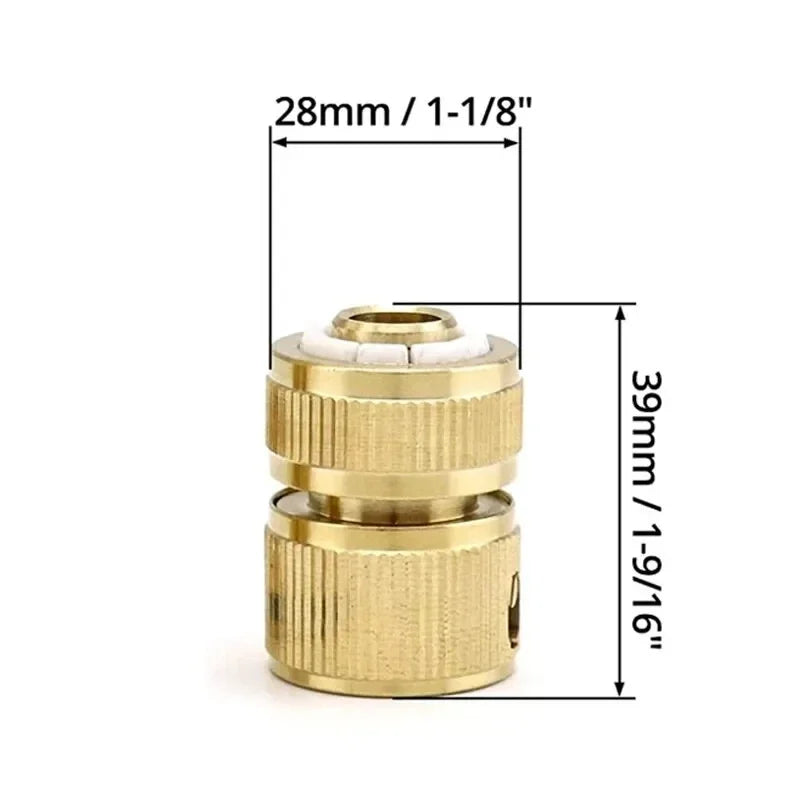 4-Way High Pressure Quick Connector – Car Wash & Garden Hose
