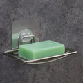 Stainless Steel Soap Rack | Punch-Free Wall Holder with Drain