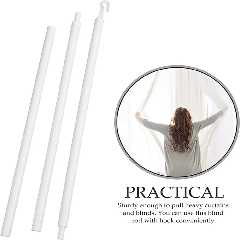 89cm Adjustable Blind Pull Rod | PP Lightweight Multi-Stage Lock