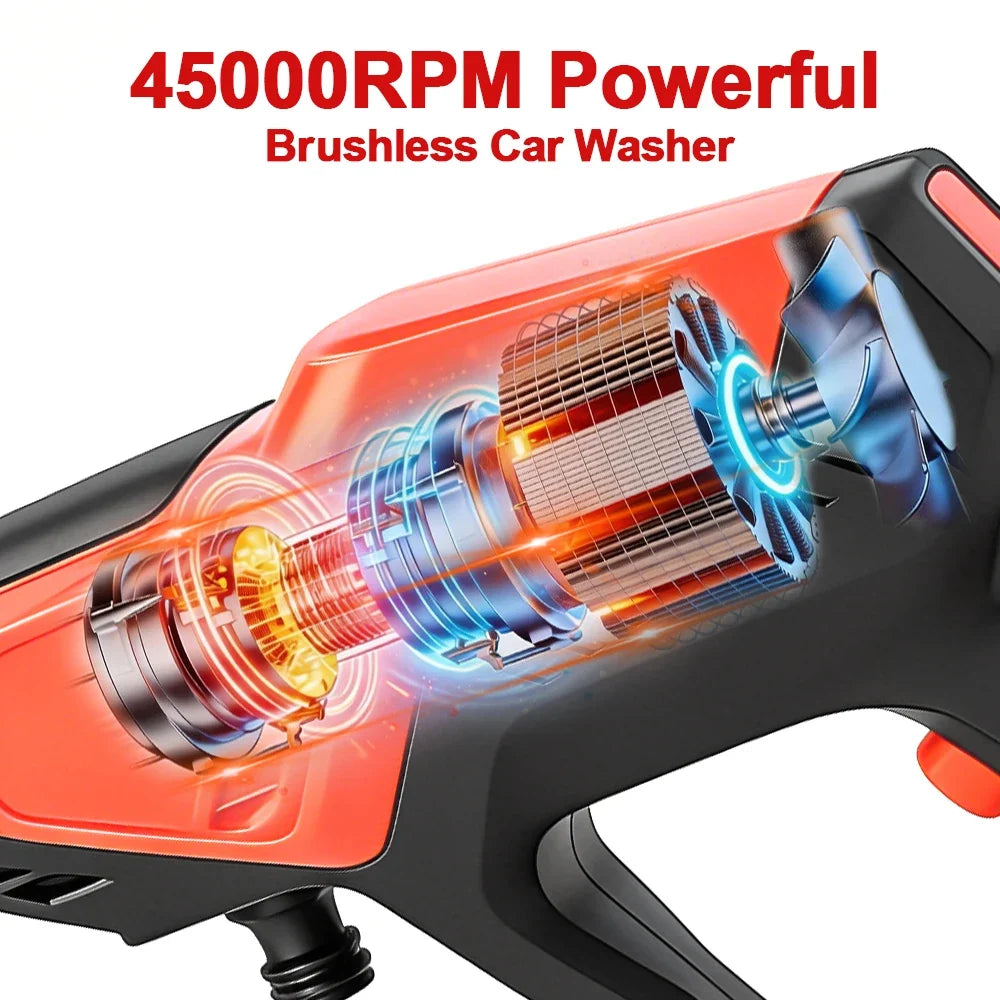 6-in-1 Cordless Electric Pressure Spray Gun for Makita Battery
