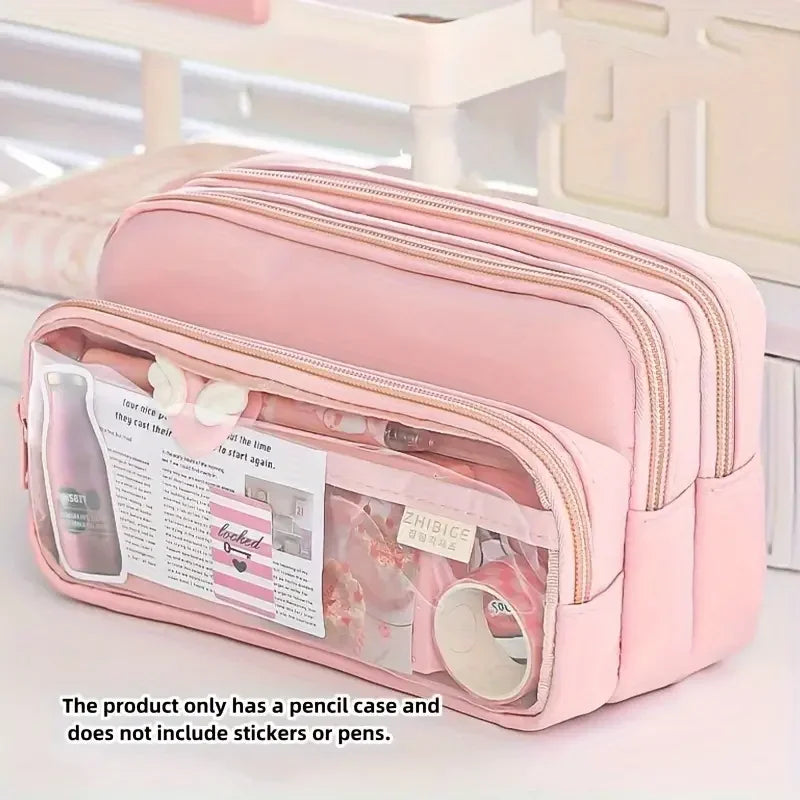 Large Capacity Pencil Case & Cosmetic Bag | Back to School