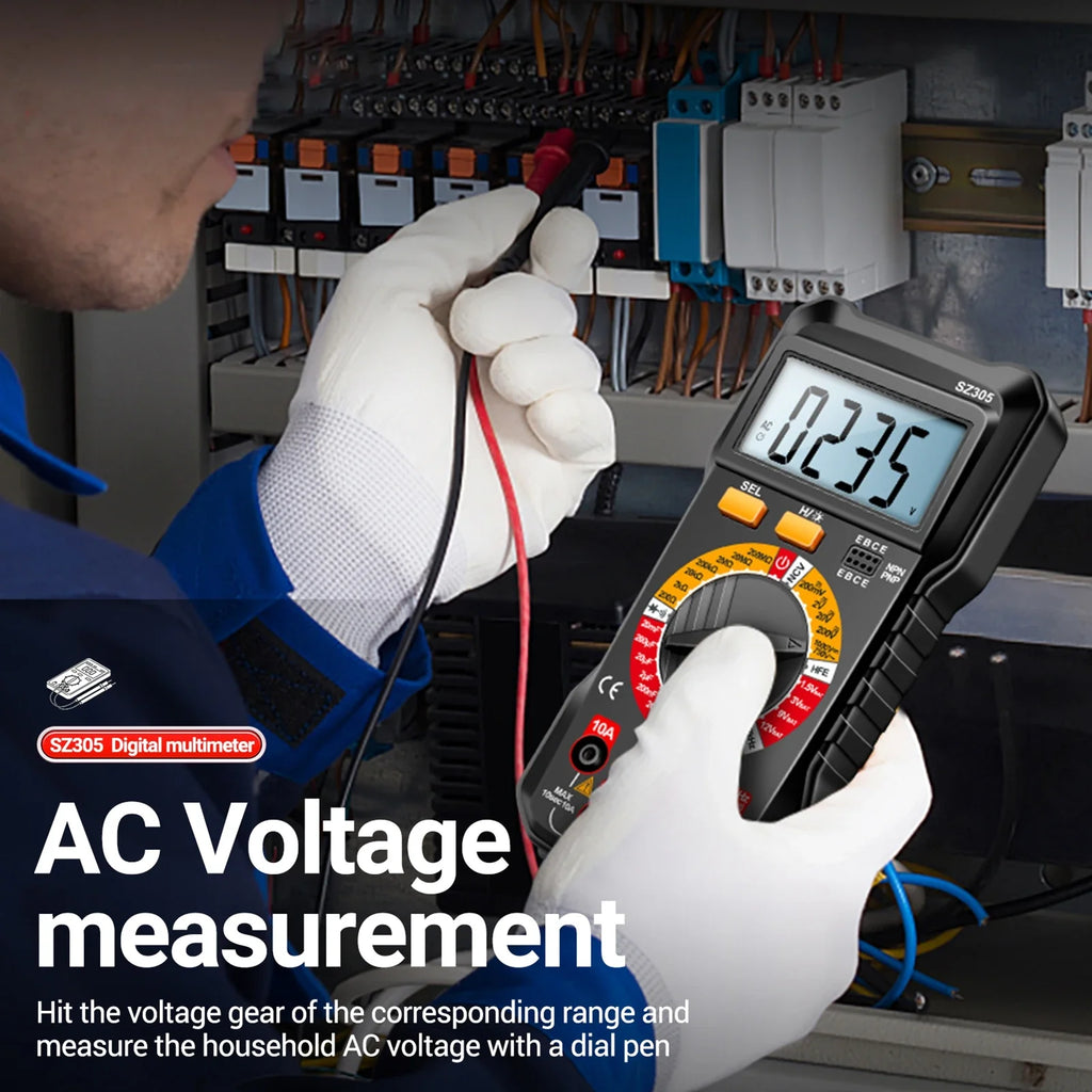 ANENG SZ305 Multimeter Capacitor Testers Professional 1999 Counts