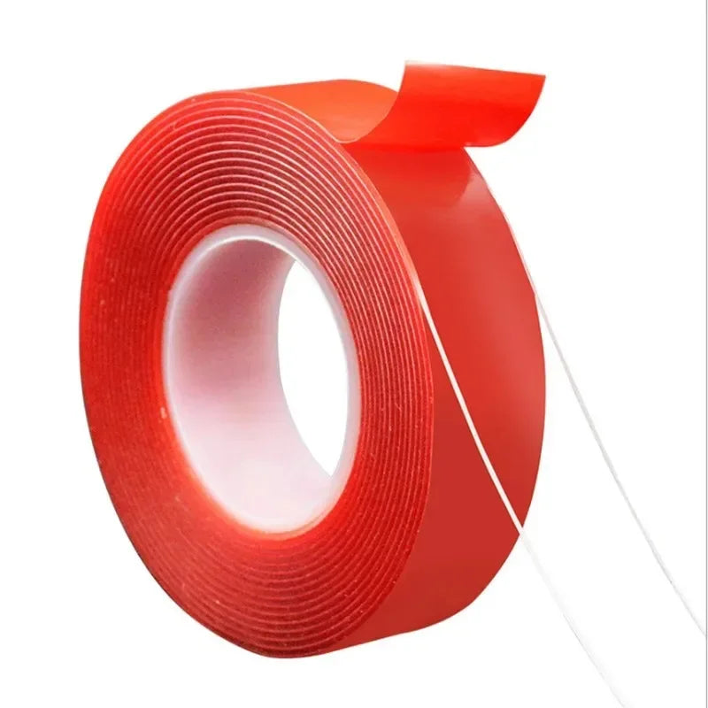 Double-Sided Acrylic Tape | Waterproof, No-Trace, High-Temp (2pk)