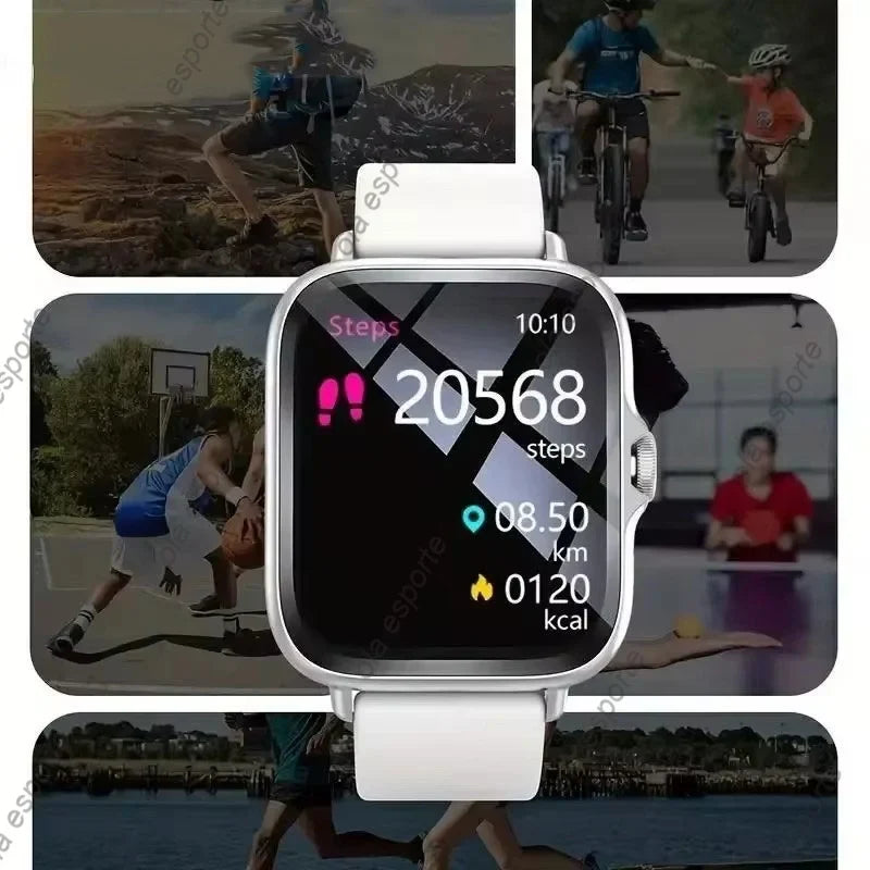 Bluetooth Smartwatch Full Touch Fitness Tracker for Men & Women