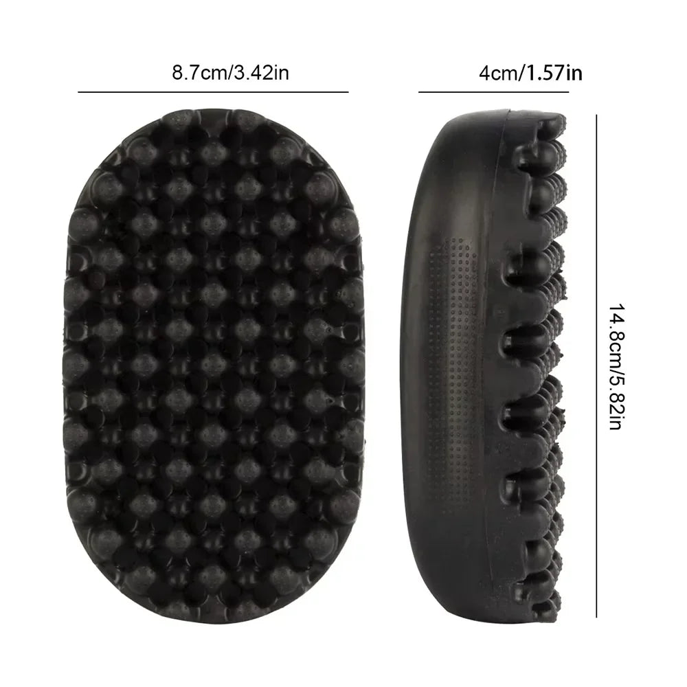 Curly Hair Sponge Twist Brush – Afro Coil & Wave Styler