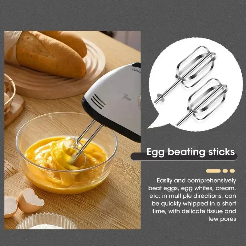 NOCCLILI 7-Speed Electric Hand Mixer for Baking | 220V