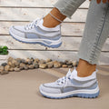 YBQJOO Women's Breathable Mesh Casual Sneakers | Low Top