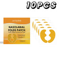 Hyaluronic Acid Nasolabial Fold Patches – Hydrogel Anti-Aging