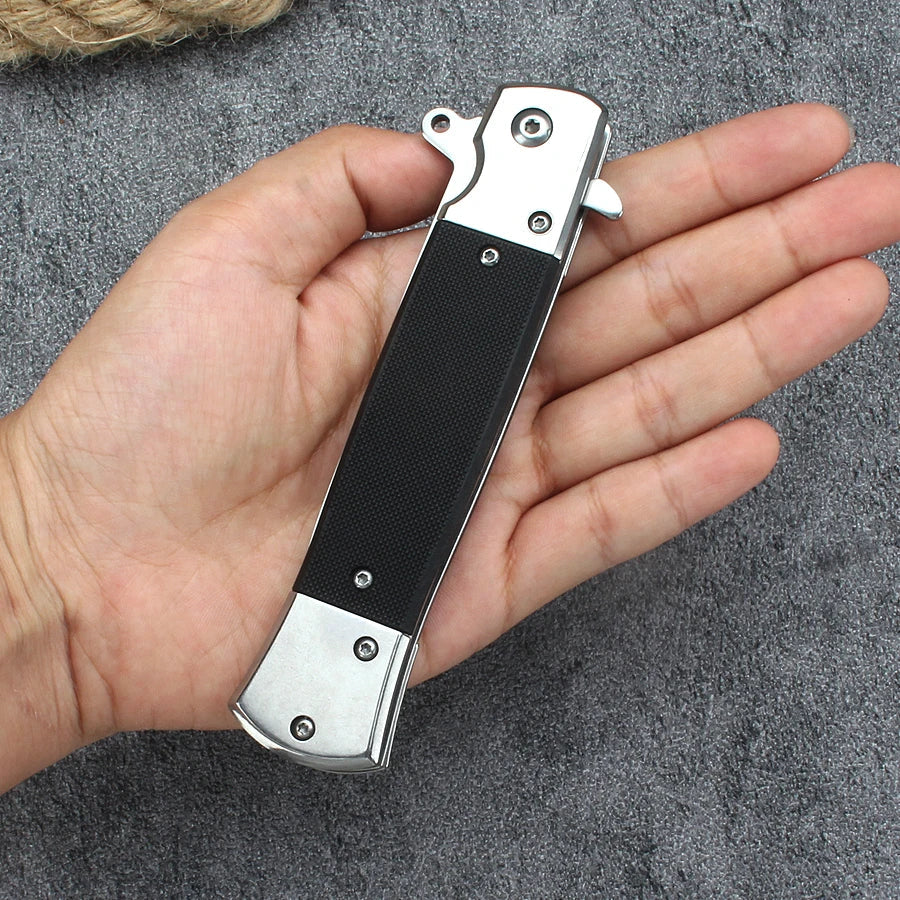 Folding Outdoor Knife | Stainless Steel Multi-Function Field Knife
