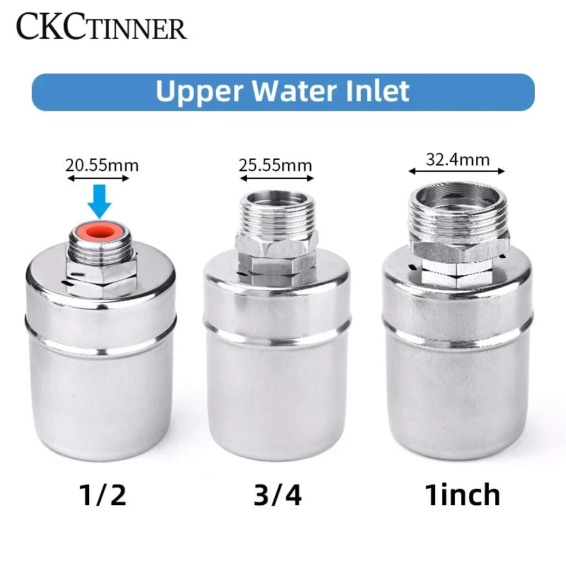304 Stainless Steel Float Valve – Auto Water Level Control