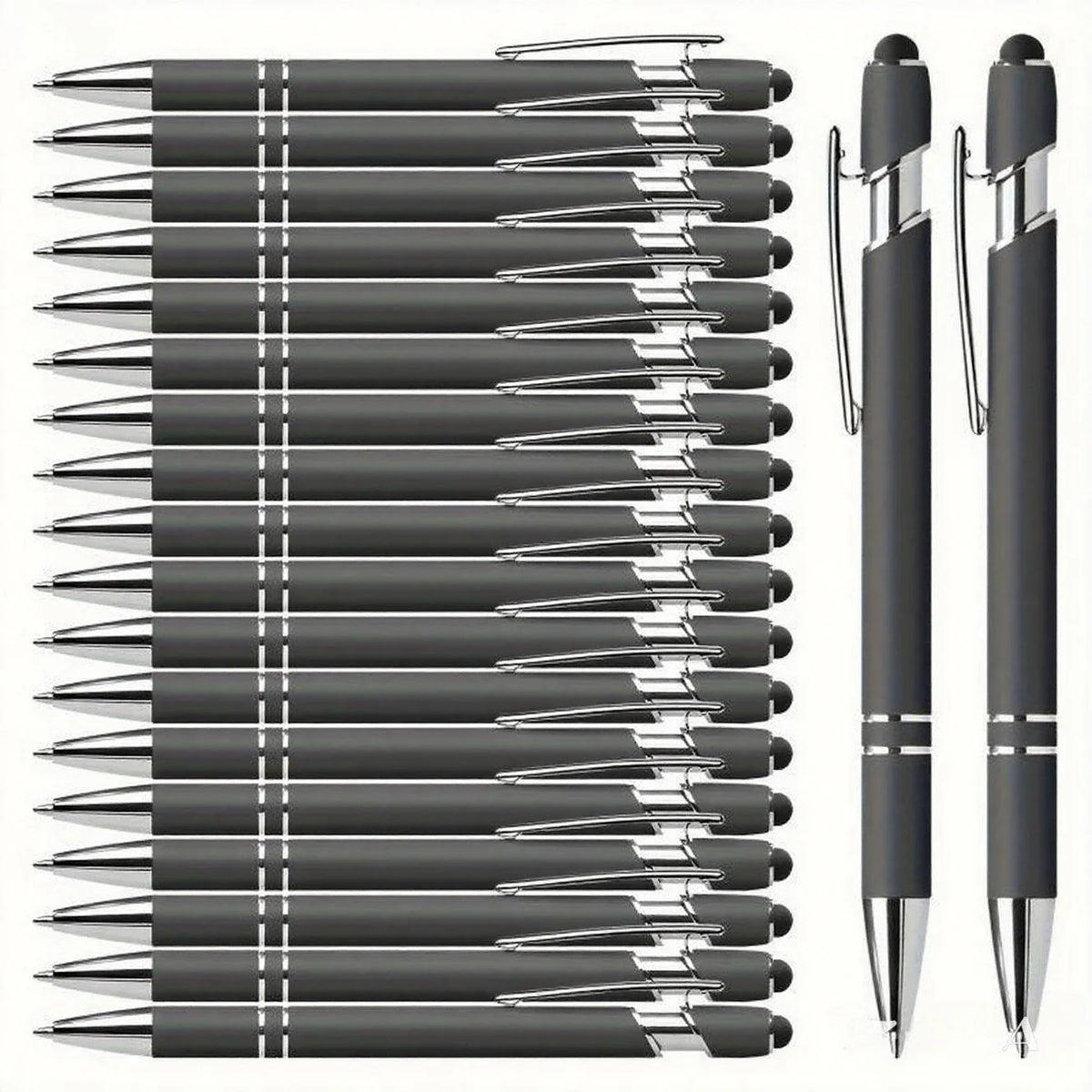 20pc Personalized Ballpoint Pen Gift Set with Stylus Tip