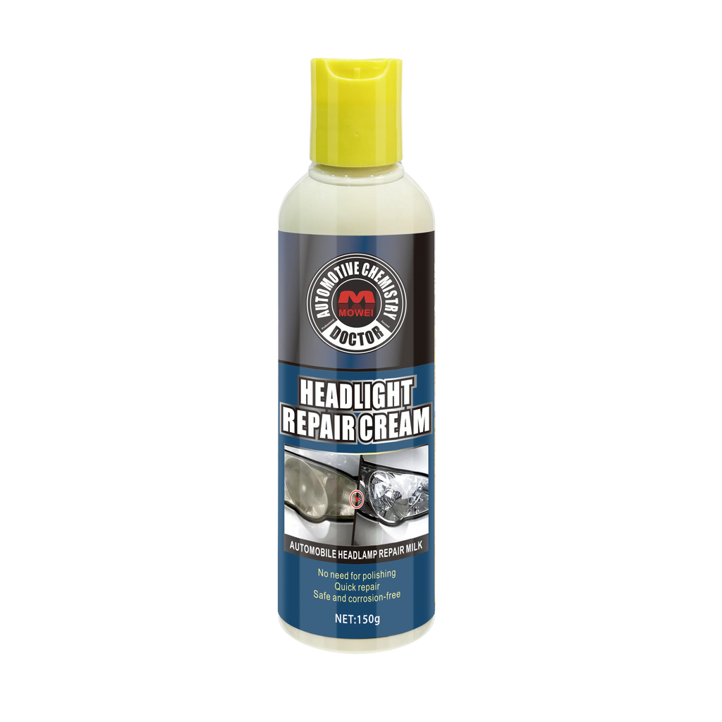 Professional Headlight Restoration Kit – No-Polish Wipe Formula