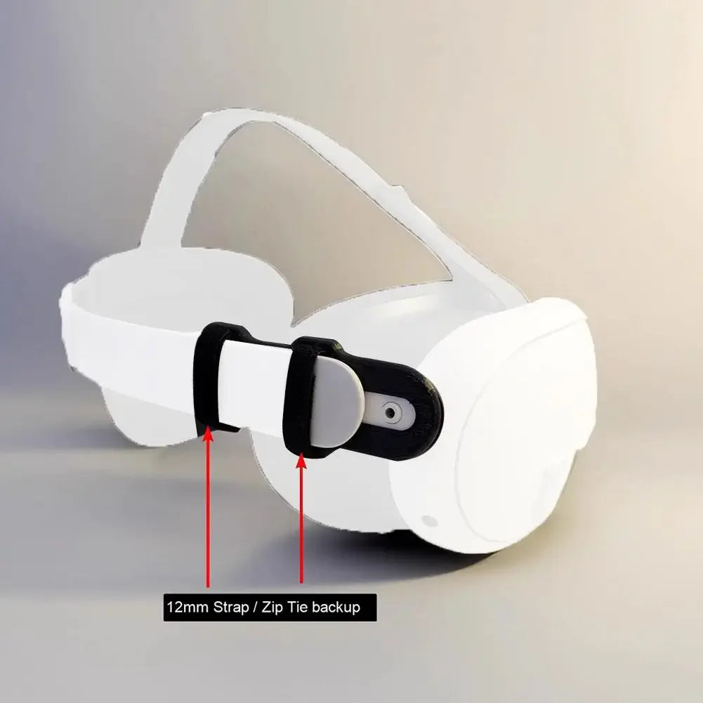 Meta Quest 2 to Quest 3 Head Strap Adapter | 3D Printed