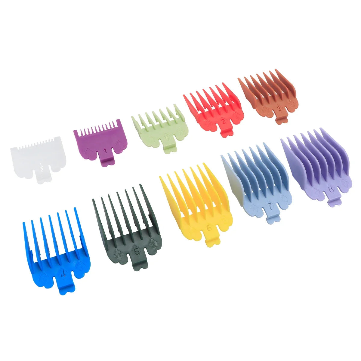 10-Piece Universal Hair Clipper Guard Comb Replacement Set