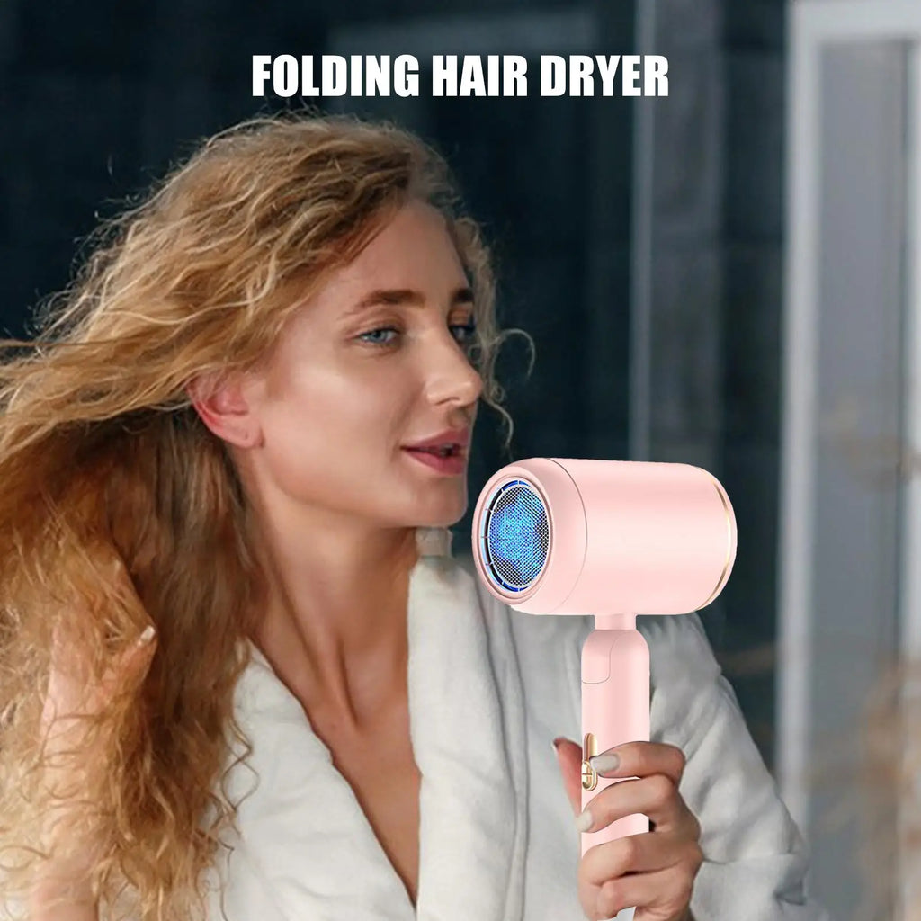 Foldable Portable Hair Dryer for Women & Men | Travel & Home