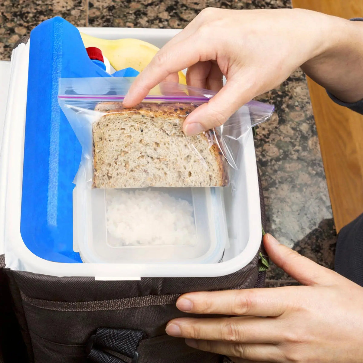 Reusable PE Ice Crystal Cooler Pack – Picnic & Food Storage