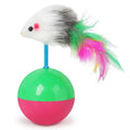 Cat Toy Set – Mouse Teaser & No-Tip Interactive Pet Toys