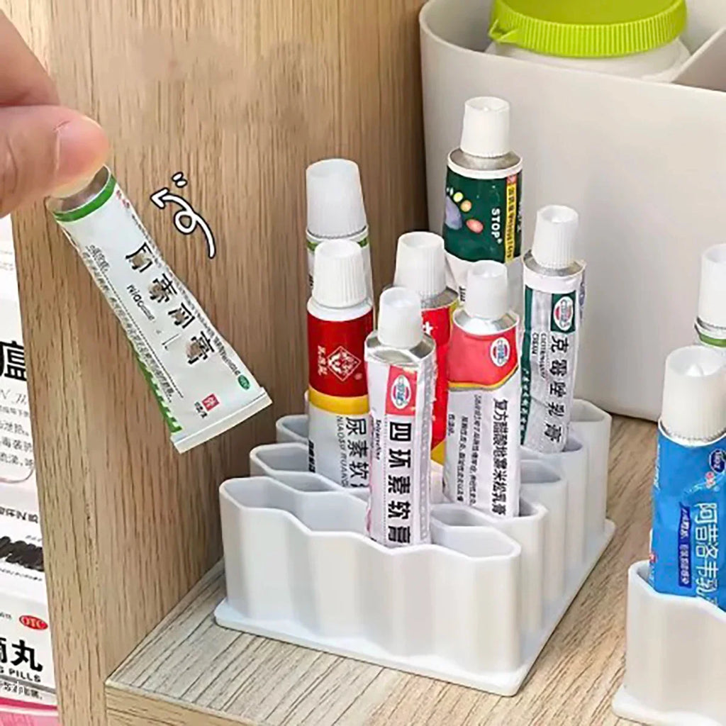 Desktop Multi-Compartment Organizer – Cosmetics & Pen Storage