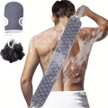 3-Piece Exfoliating Body Scrubber Set – Back Scrubber, Glove & Loofah