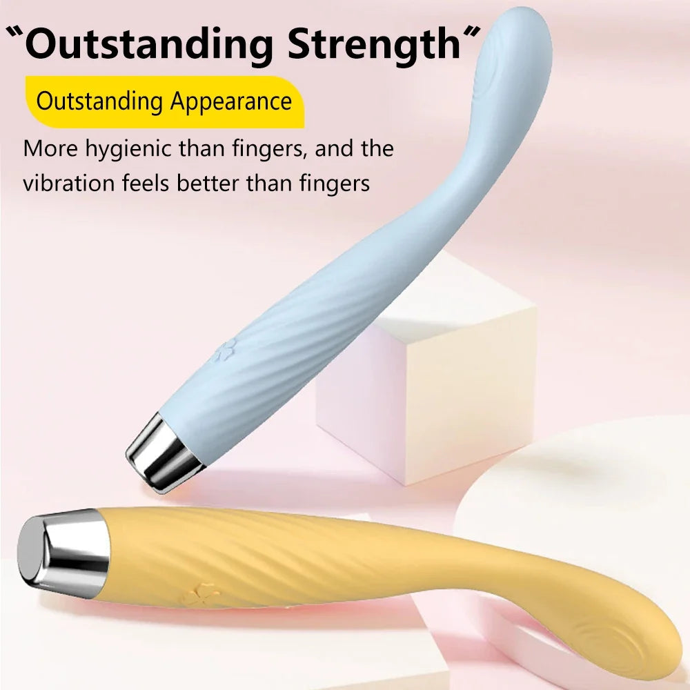 Powerful G-spot Finger Vibrator Female Thrusting Vagina Massager