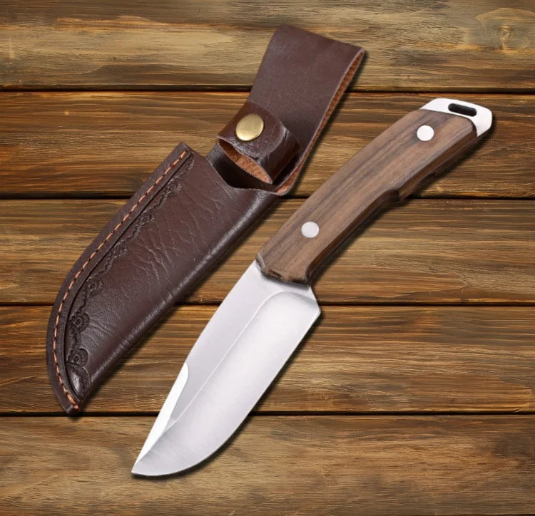 Professional Chef Cleaver Knife – High Carbon Steel & Sandalwood