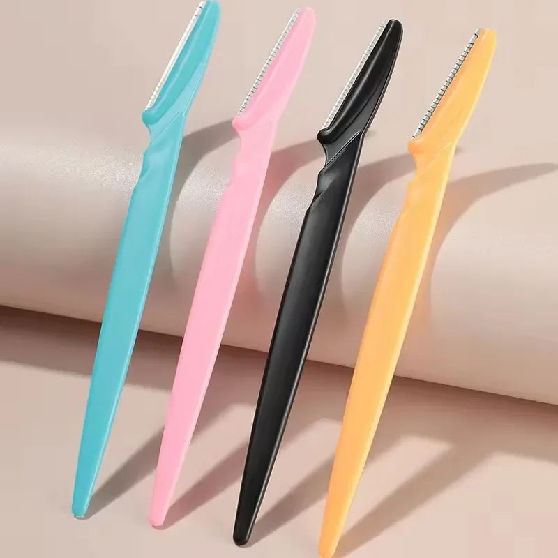 Eyebrow Trimmer Razor Set – 10 Pcs Face Hair Shaping Tool