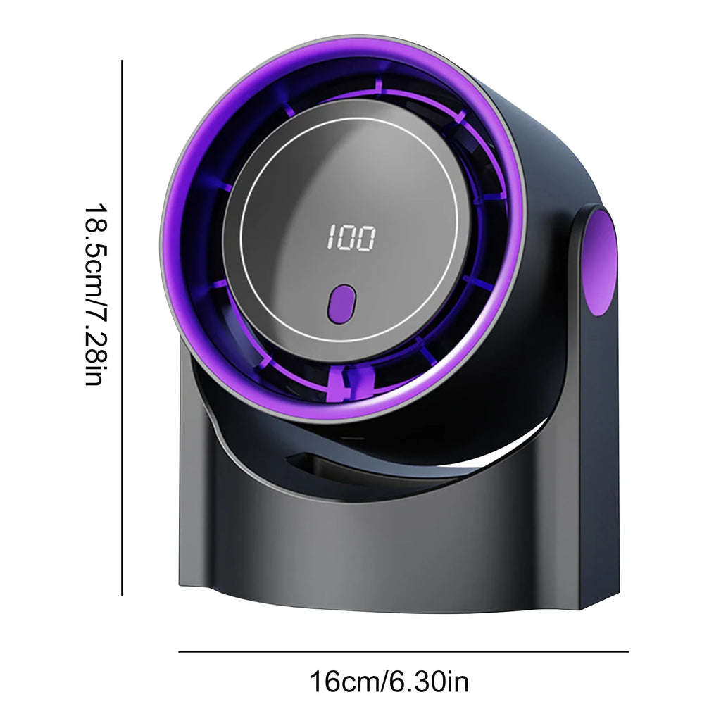 Air Circulation Fan Small USB-Powered Charging Desktop Hanging Quiet