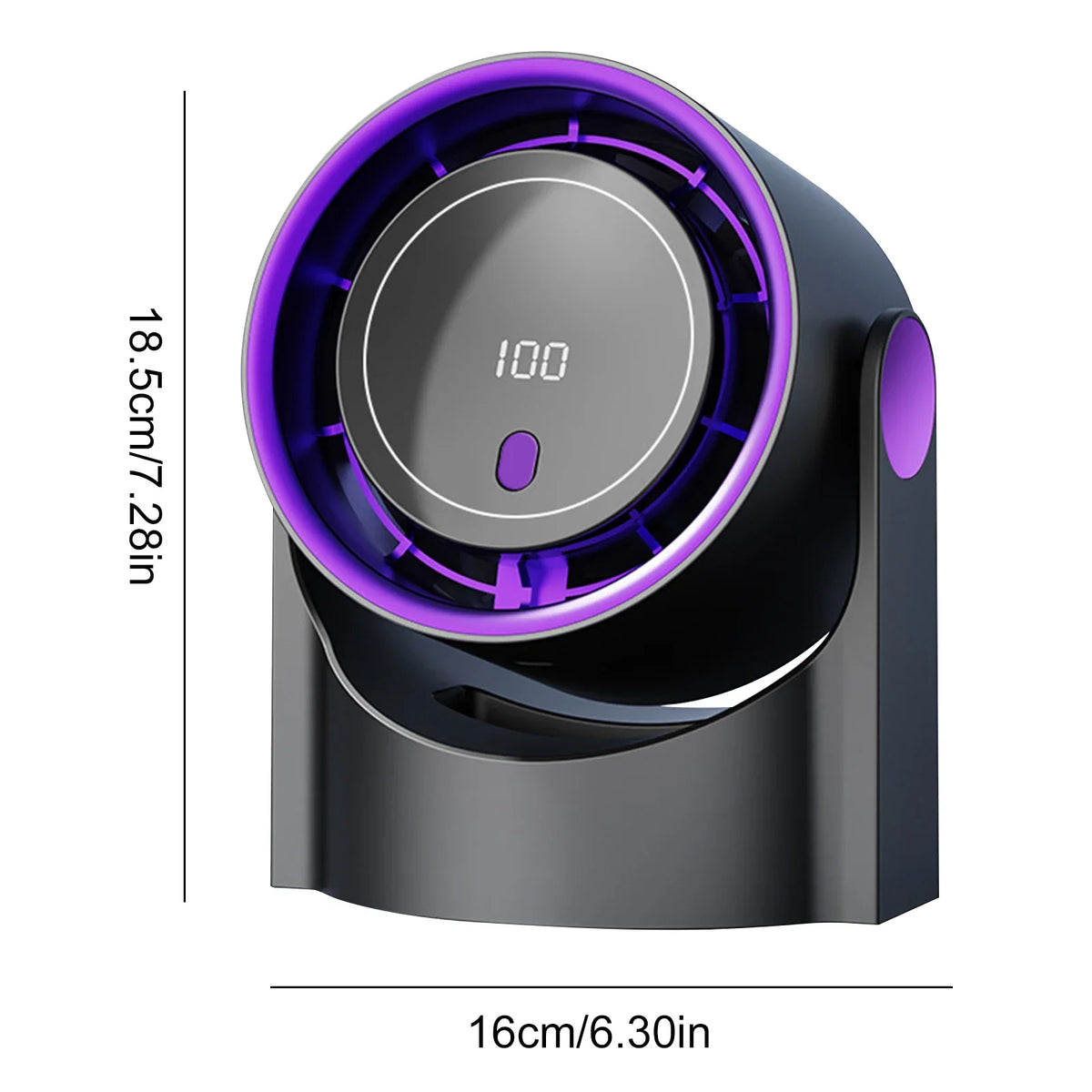 Air Circulation Fan Small USB-Powered Charging Desktop Hanging Quiet
