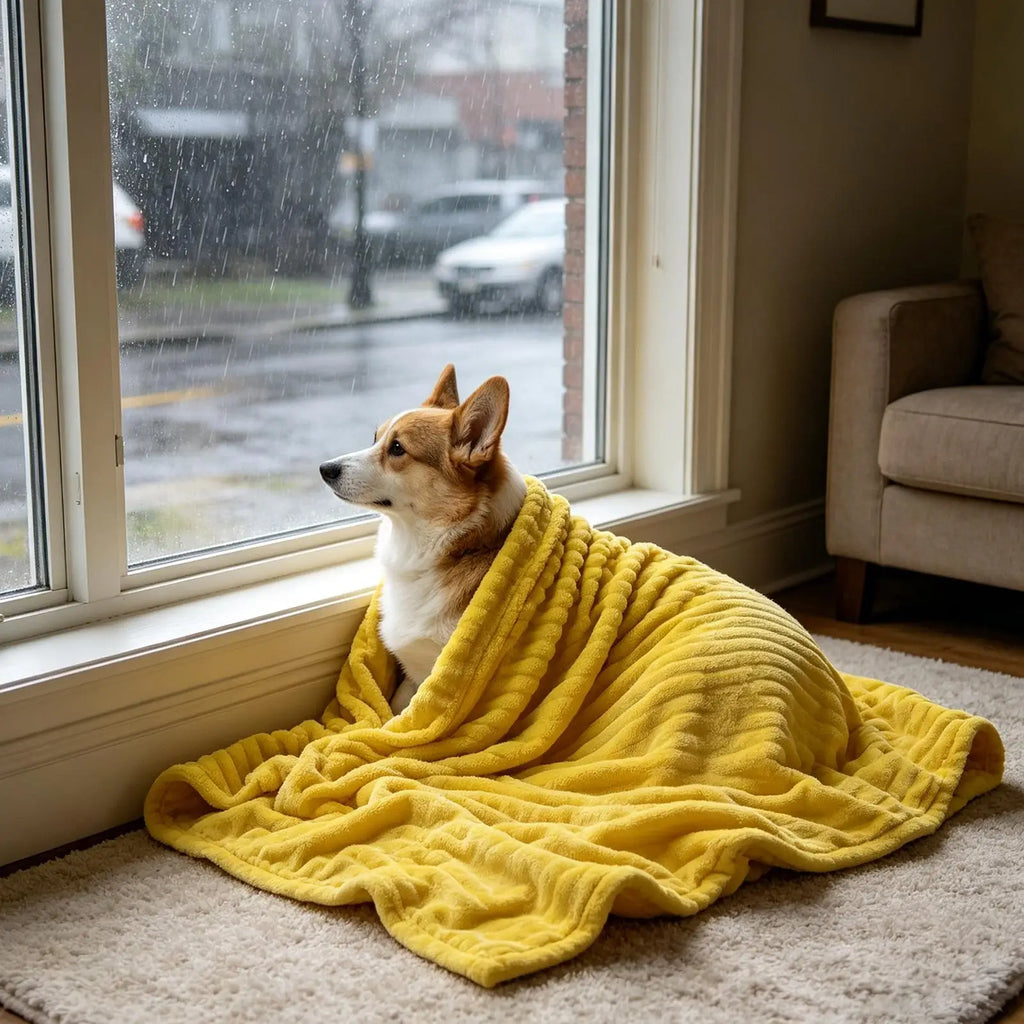 Soft Washable Pet Blanket 70x100cm – Dogs & Cats Mat