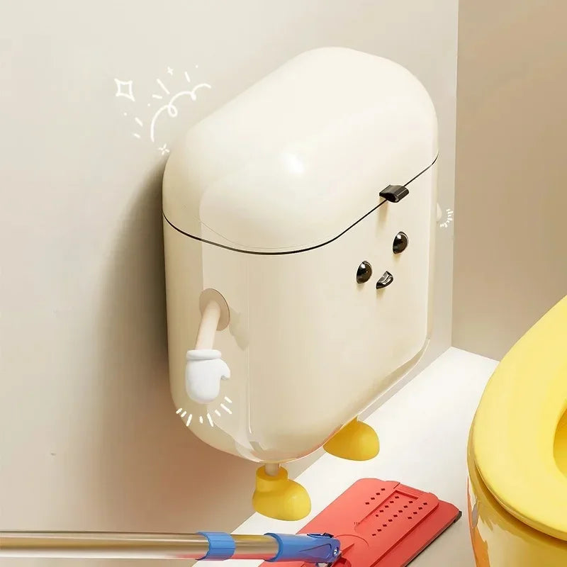Wall-Mounted Sensor Trash Can 9L/12L – Kitchen Wastebasket